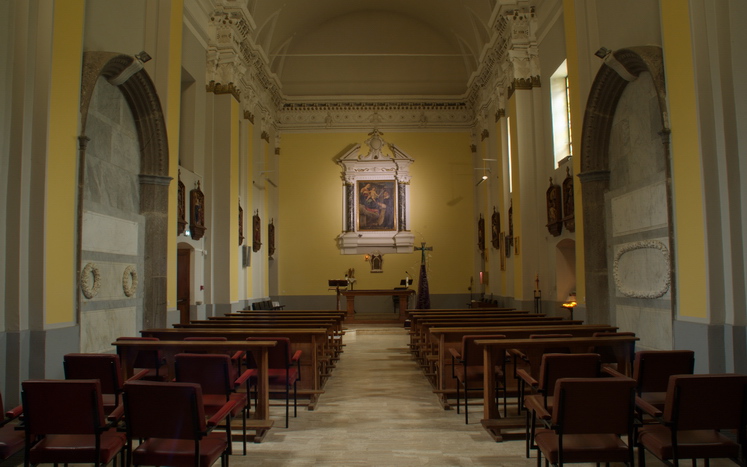 La chapelle pour organiser les prières et concerts.